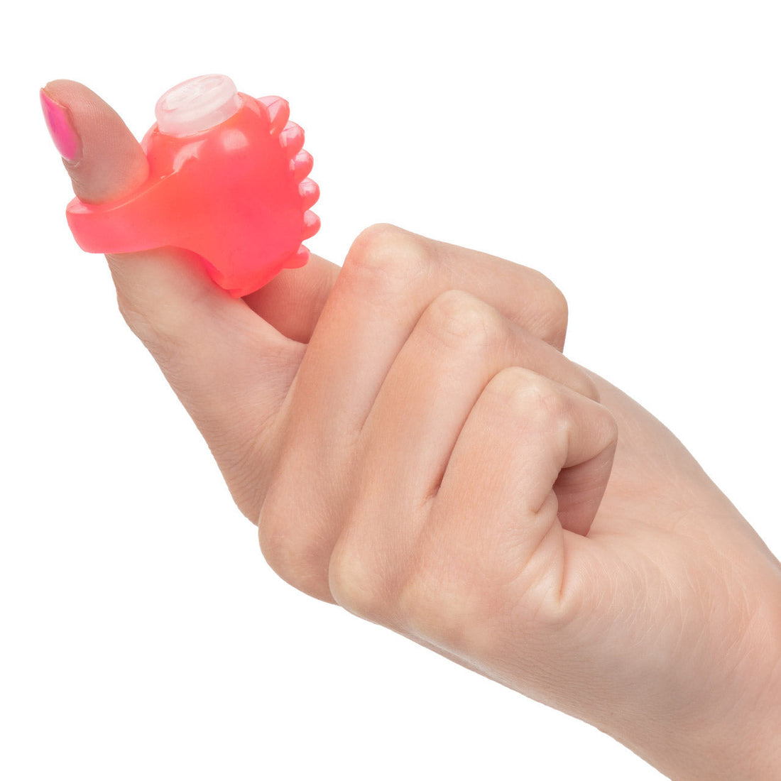 Foil Pack Vibrating Finger Teaser - Pink