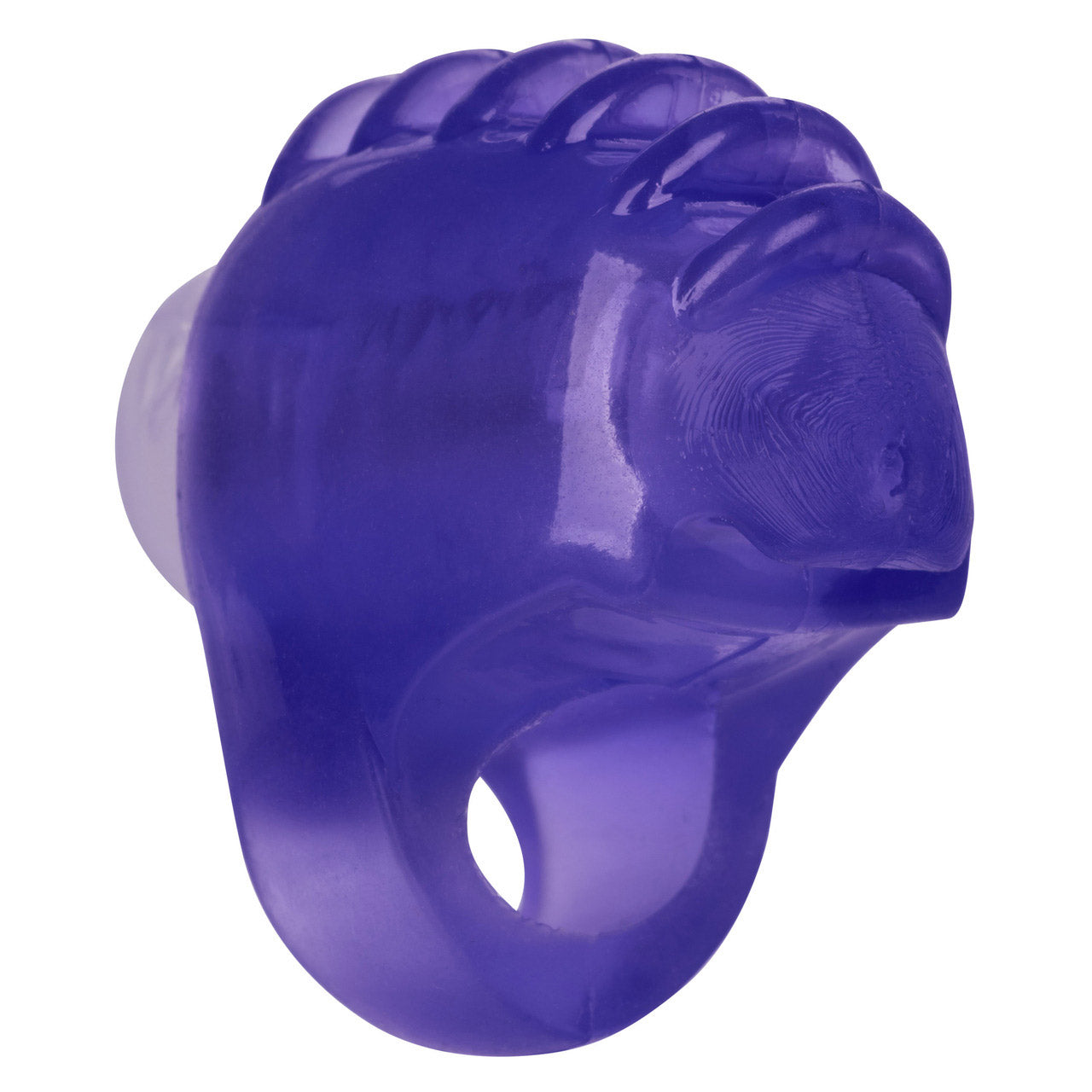 Foil Pack Vibrating Finger Teaser - Purple