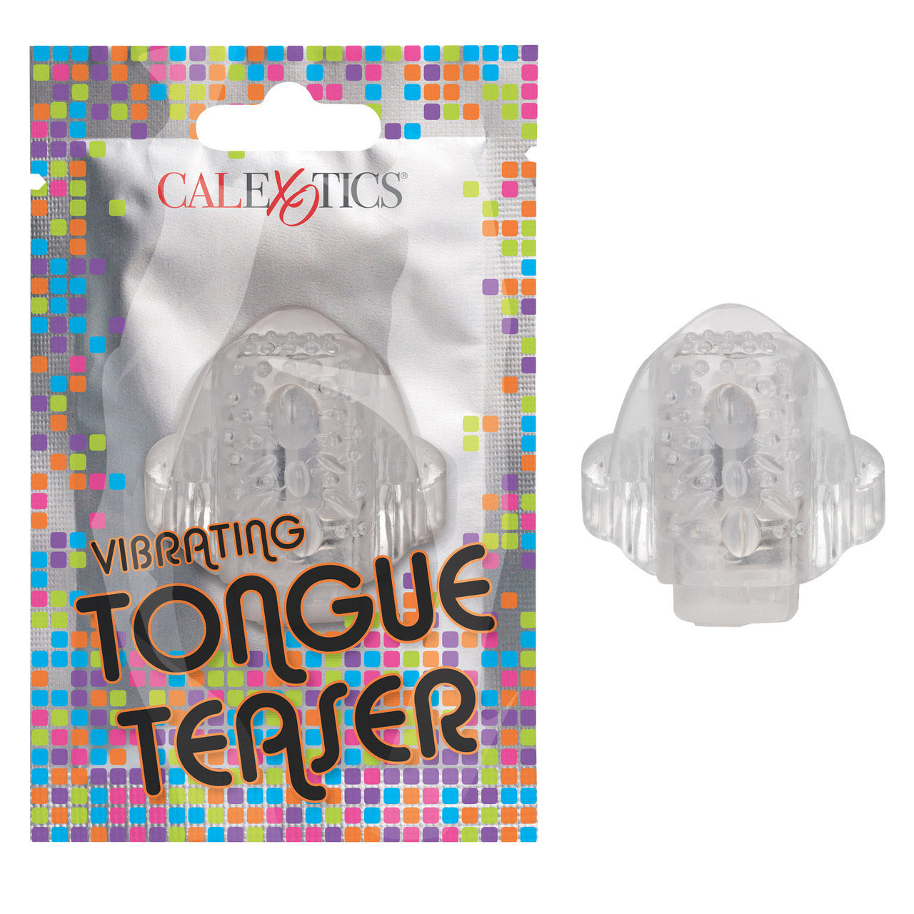 Foil Pack Vibrating Tongue Teaser - Clear