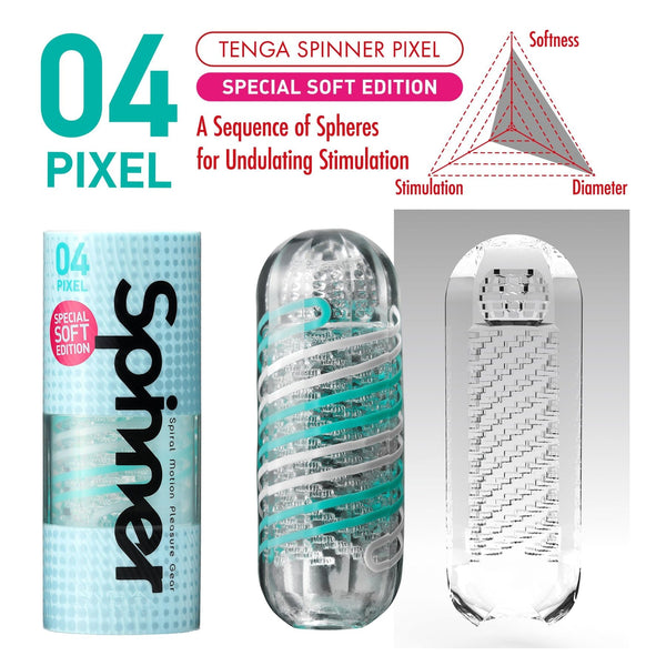 Tenga Spinner Special Soft Edition - 04 PIXEL