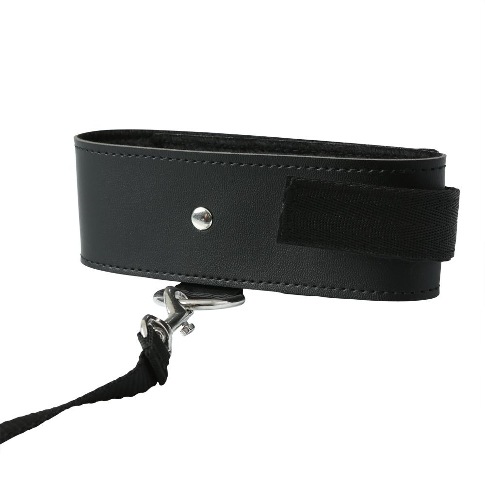 Black Leash & Collar