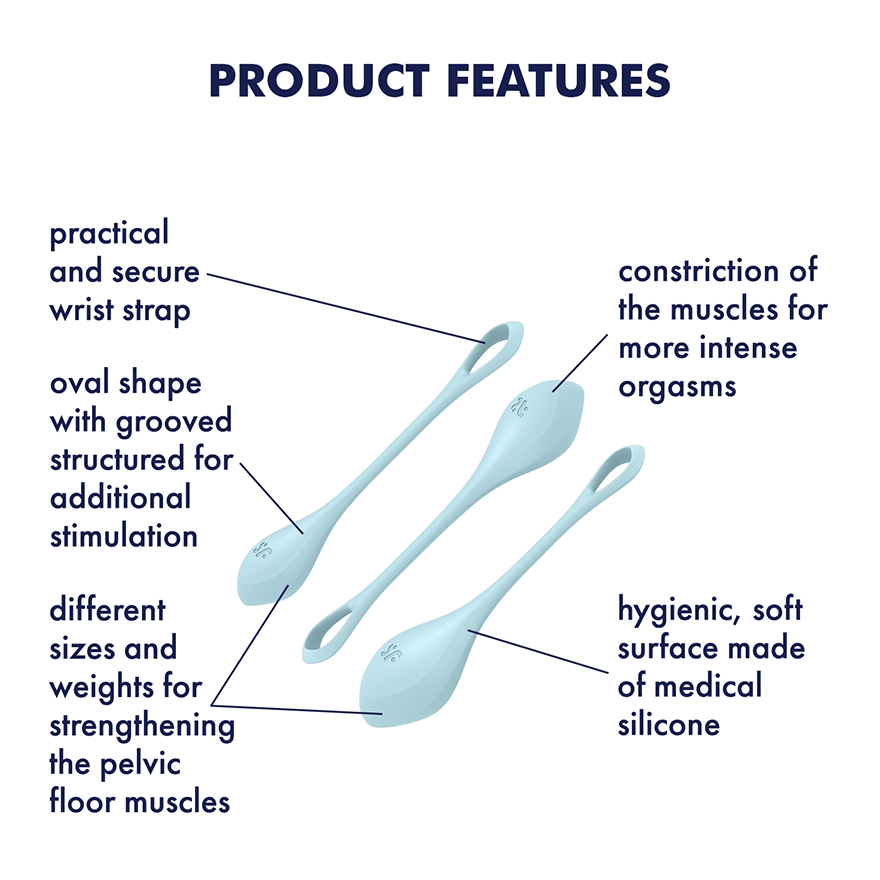 Satisfyer Yoni Power 2 Balls Training Set