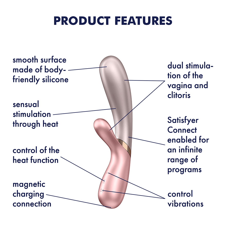 Satisfyer Hot Lover Warming Dual Vibrator