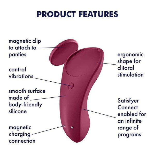 Satisfyer Sexy Secret App-Controlled Panty Vibrator
