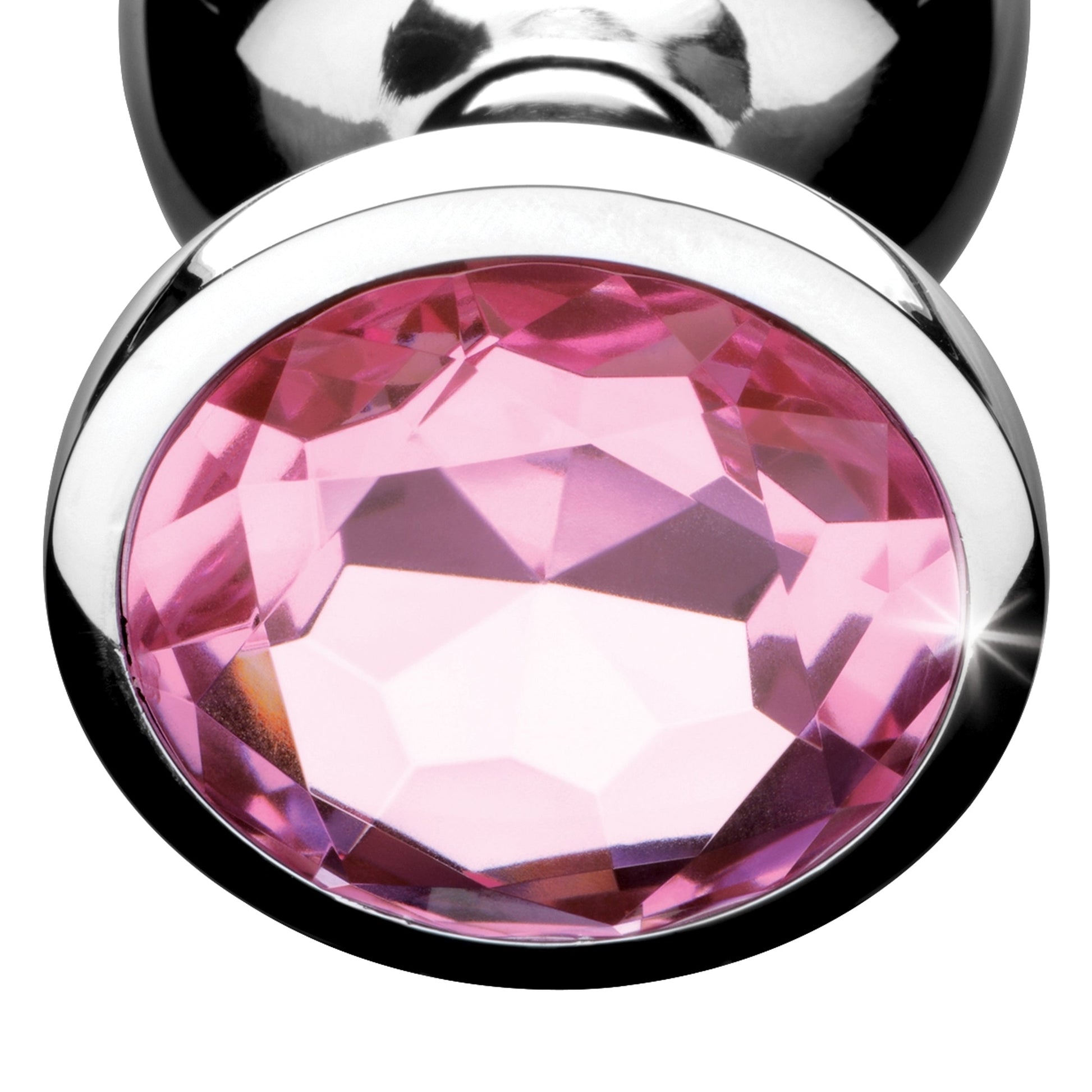 Pink Gem Anal Plug - Large