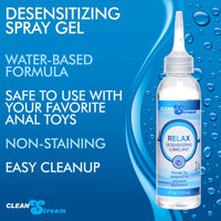 Relax Desensitizing Lubricant With Nozzle Tip