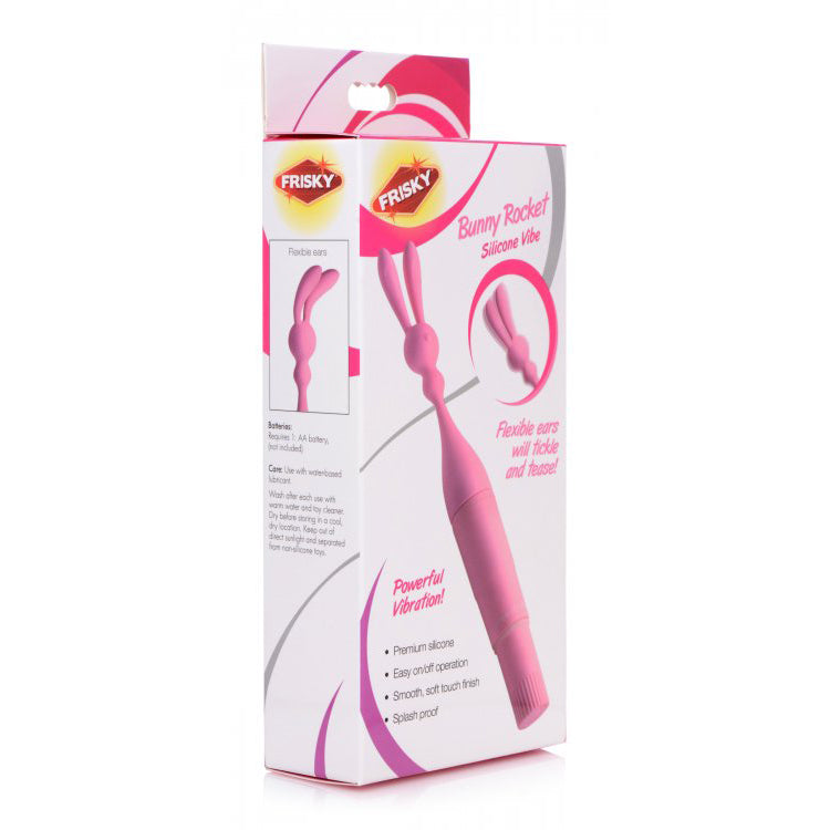 Bunny Rocket Silicone Vibrator