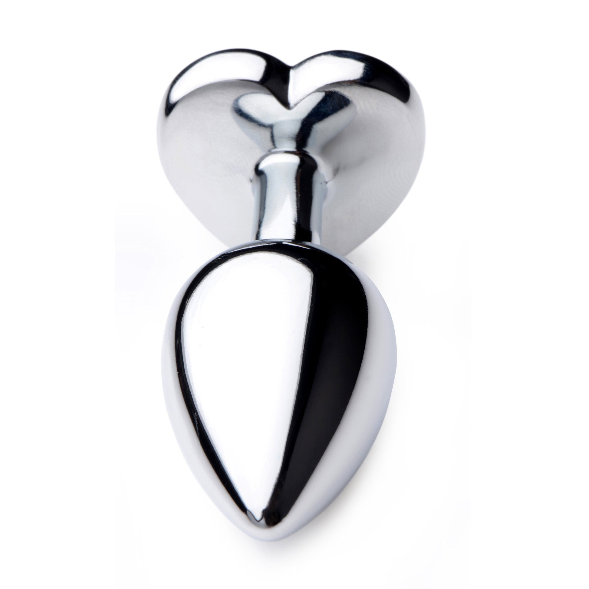 Black Heart Gem Anal Plug - Small