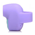 Mini 12X Mini Silicone Clit Stimulator - Purple