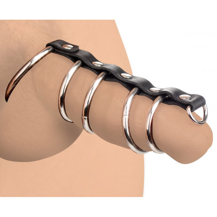 Strict Leather Gates of Hell Leather Chastity Device