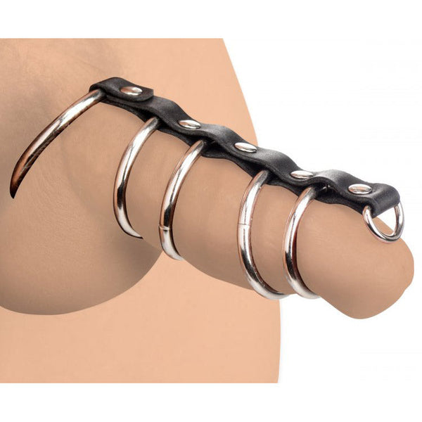 Strict Leather Gates of Hell Leather Chastity Device