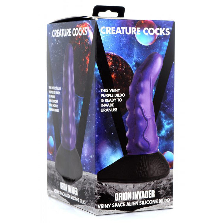 Orion Invader Veiny Space Alien Silicone Dildo