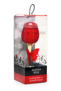 Bloomgasm Flutter Rose Sucking Rose w/ Butterfly Teaser