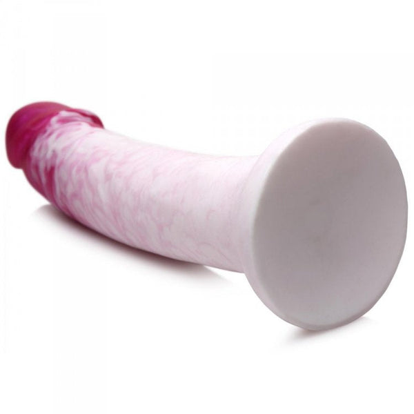 Real Swirl Realistic Silicone Dildo - Pink