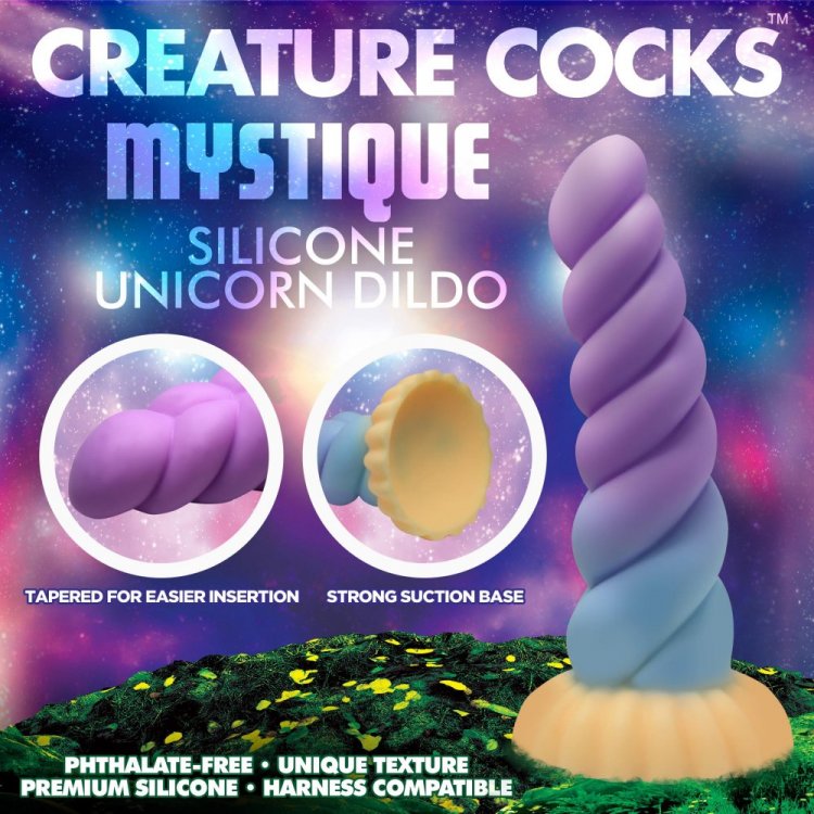 Mystique Creature Silicone Unicorn Dildo