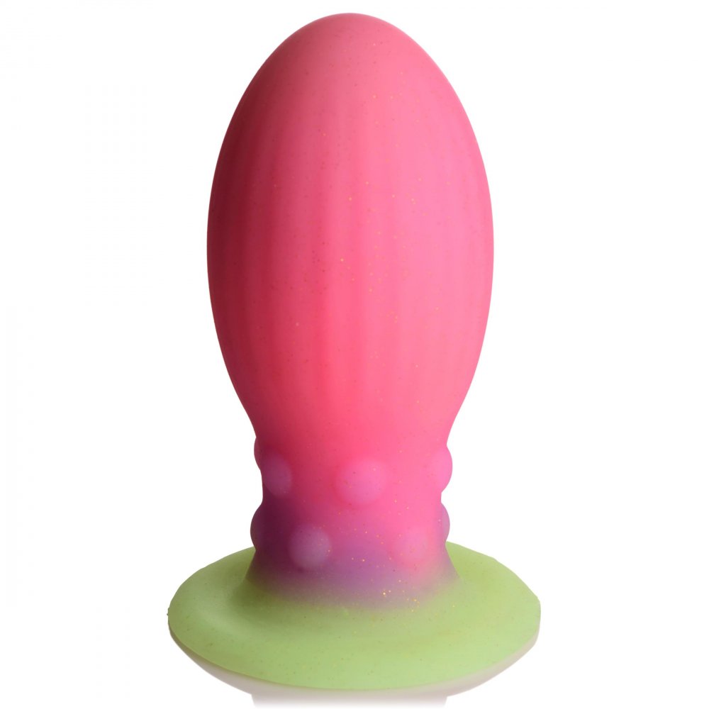 Xeno Egg Glow in the Dark Silicone Cock