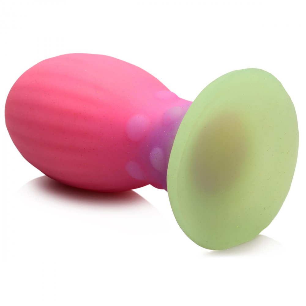 Xeno Egg Glow in the Dark Silicone Cock