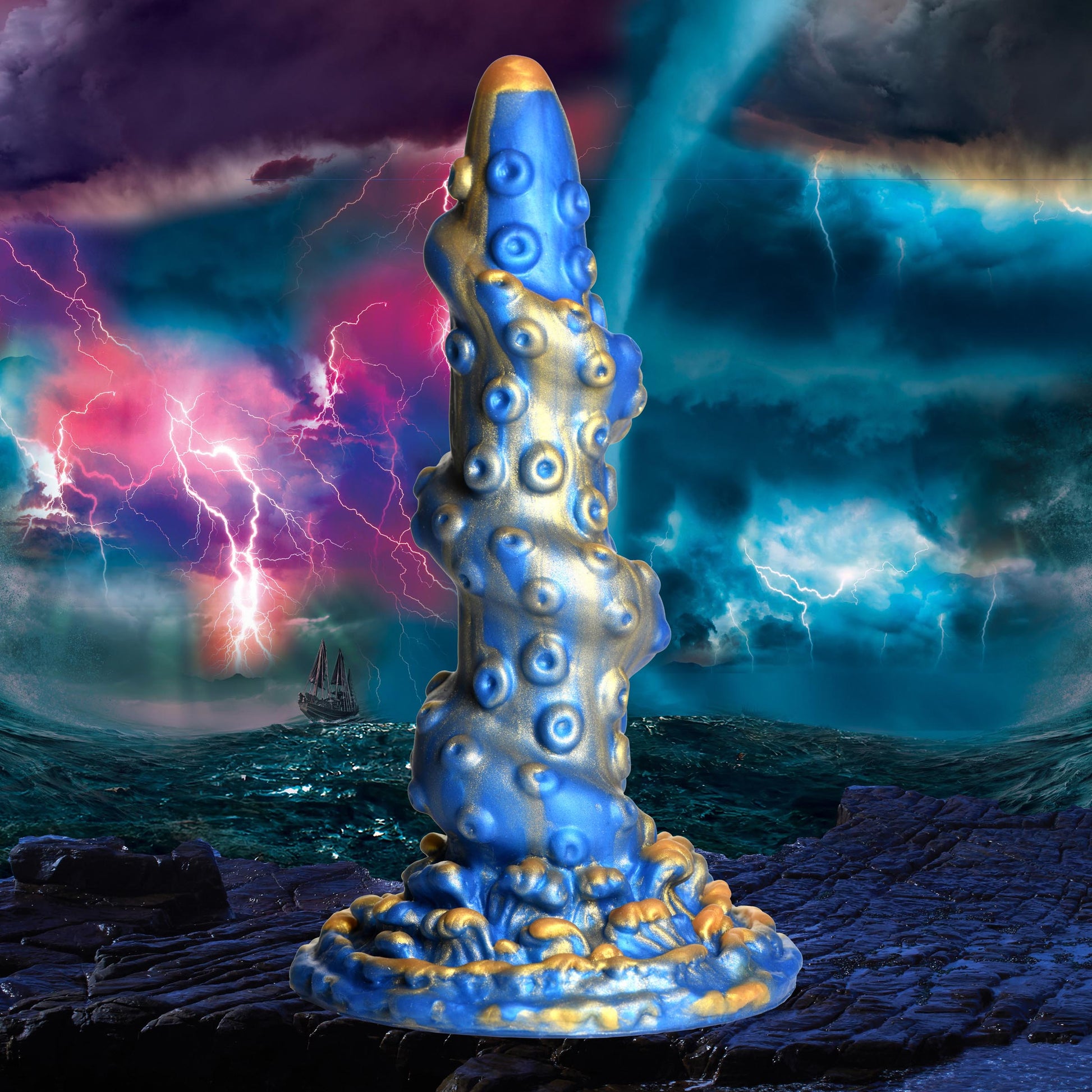 Lord Kraken Tentacled Silicone Creature Dildo