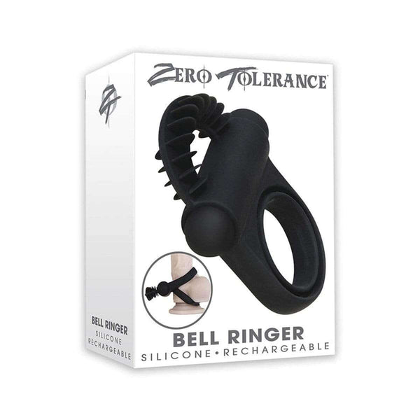 Bell Ringer Cock Ring - Black