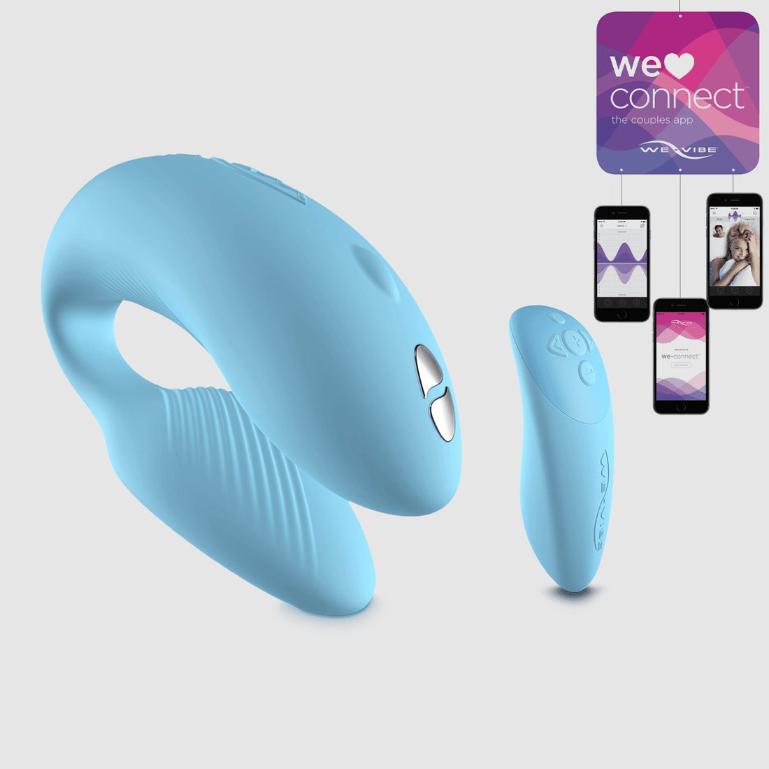 We-Vibe Chorus Couples Vibrator - Blue