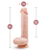 Dr. Ethan 8.5 Inch Gyrating Dildo - Beige