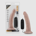 Dr. Skin - Dr. Dave - 7 Inch Vibrating Cock with Suction Cup - Vanilla