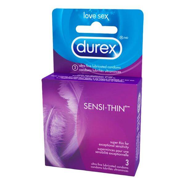 Durex Extra Sensitive Thin Condoms - 3 Pack