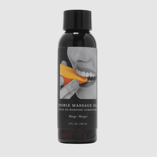 Earthly Body Edible Massage Oil - Mango, 2oz/60ml