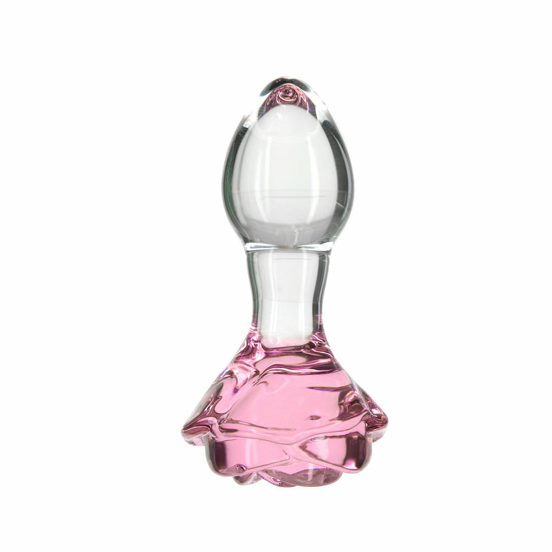 Pillow Talk - Rosy- Luxurious Glass Anal Plug