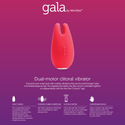 We-Vibe Gala Dual Motor Clitoral Vibe - Coral