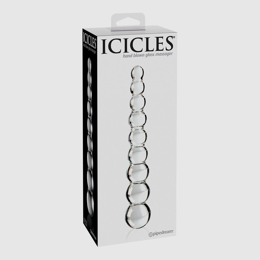 Icicles No. 2 Hand Glass Massager Dildo