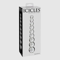 Icicles No. 2 Hand Glass Massager Dildo