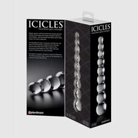 Icicles No. 2 Hand Glass Massager Dildo