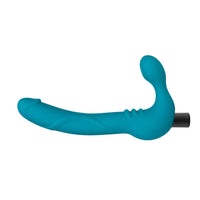 Luna Strapless Silicone Dildo - Teal