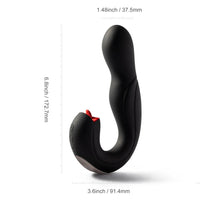 JOI PRO Remote Control Rotating Head G-spot Vibrator & Clit Licker