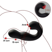 JOI PRO Remote Control Rotating Head G-spot Vibrator & Clit Licker