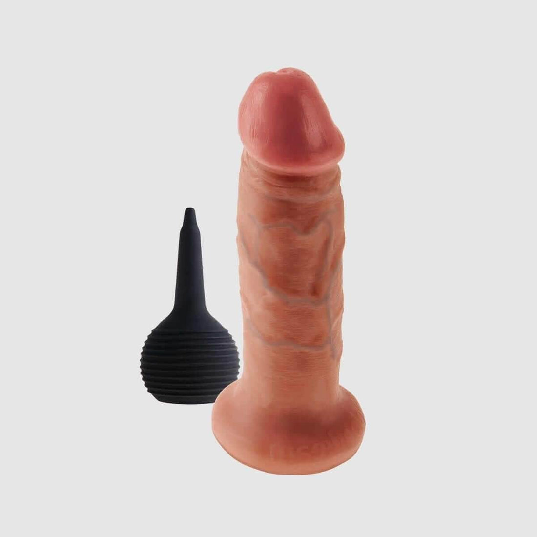 King Cock 6" Squirting Cock - Flesh