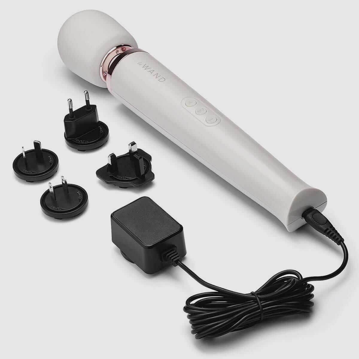 Le Wand Rechargeable Vibrating Massager - Pearl White