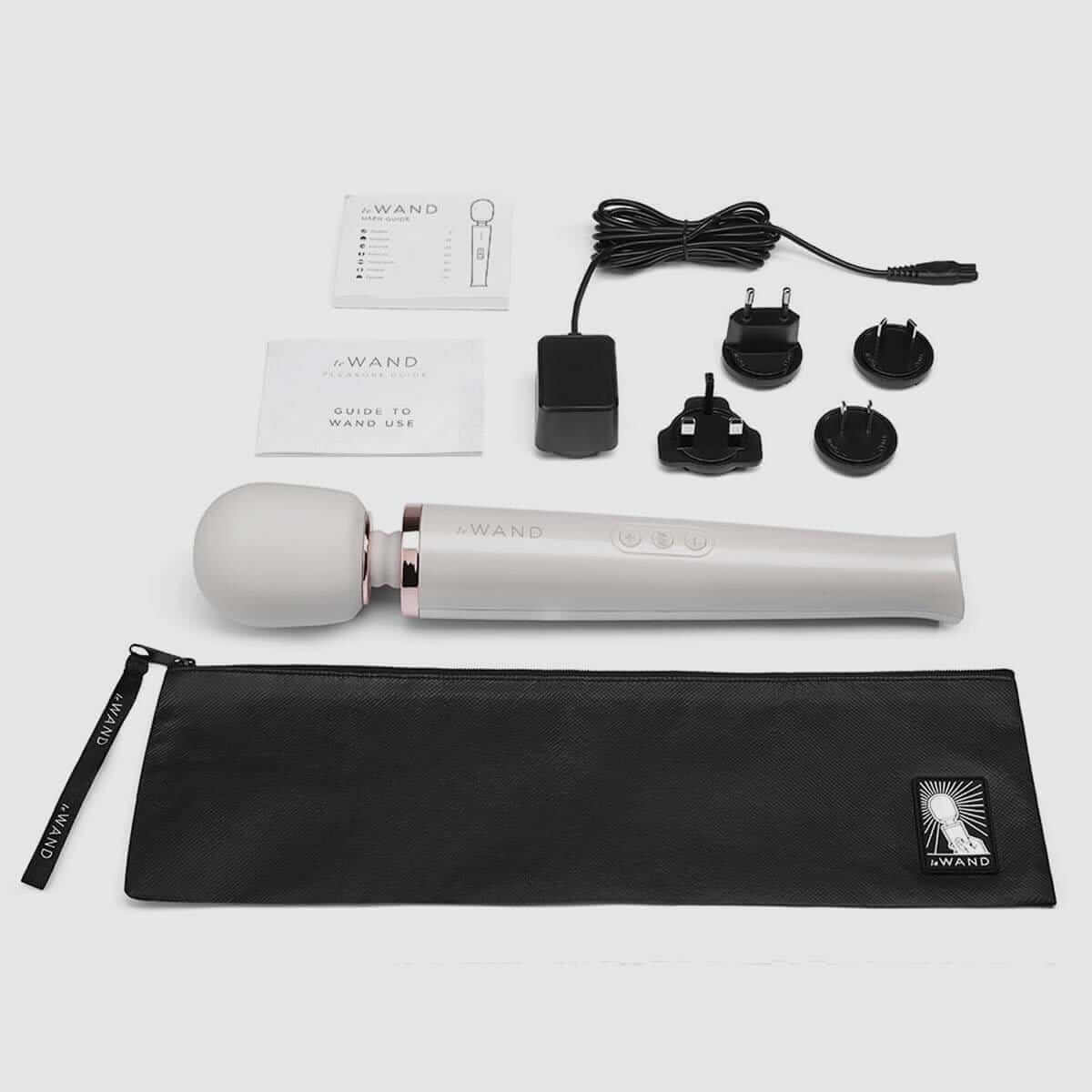 Le Wand Rechargeable Vibrating Massager - Pearl White