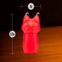Blush Temptasia Fox Drip Candle - Red
