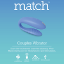 We-Vibe Match Couples Vibrator - Periwinkle