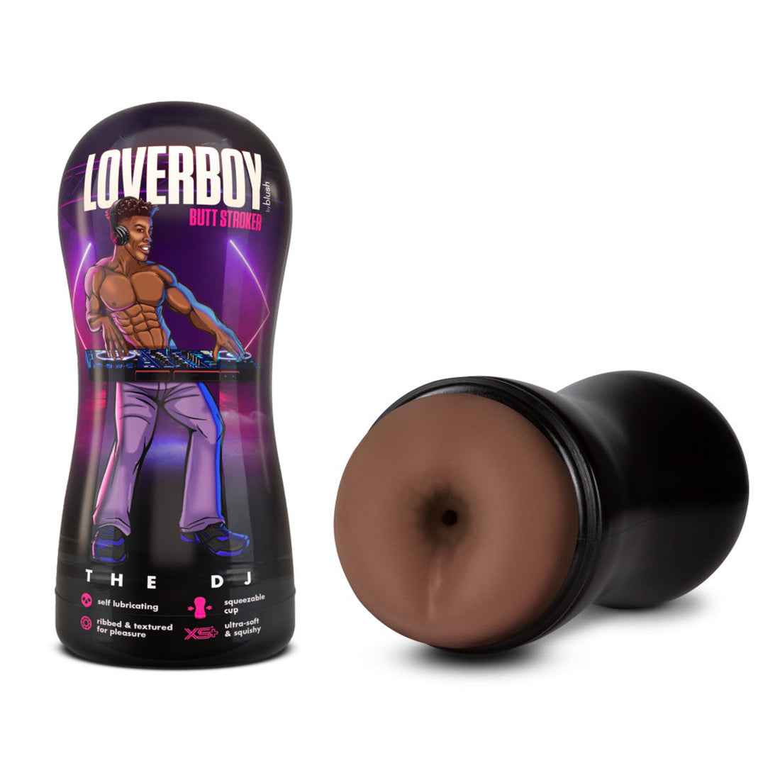 The DJ Self Lubricating Stroker - Brown