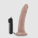 Dr. Skin - Dr. Dave - 7 Inch Vibrating Cock with Suction Cup - Vanilla