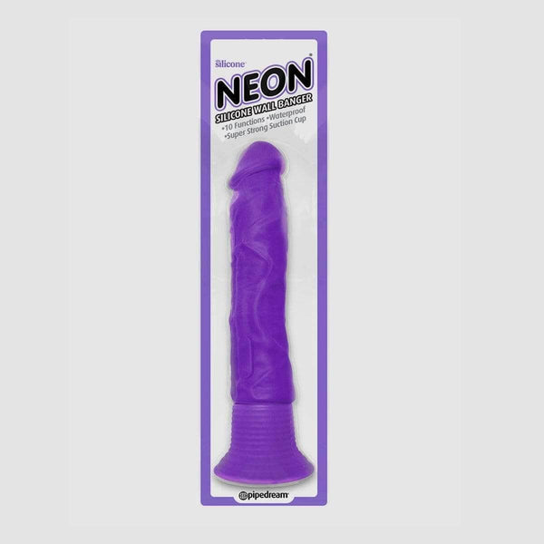 Neon Silicone 6" Wall Banger - Purple