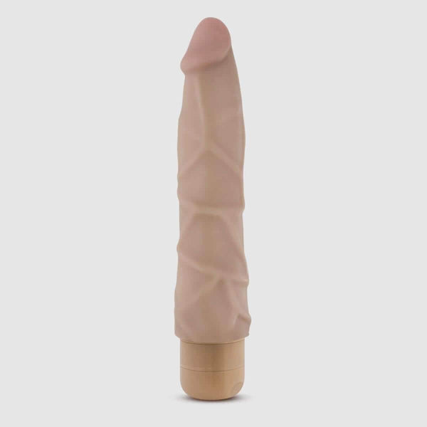 Dr. Skin - Cock Vibe 19 Inch Vibrating Cock - Beige