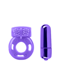 Neon Vibrating Couples Kit - Purple