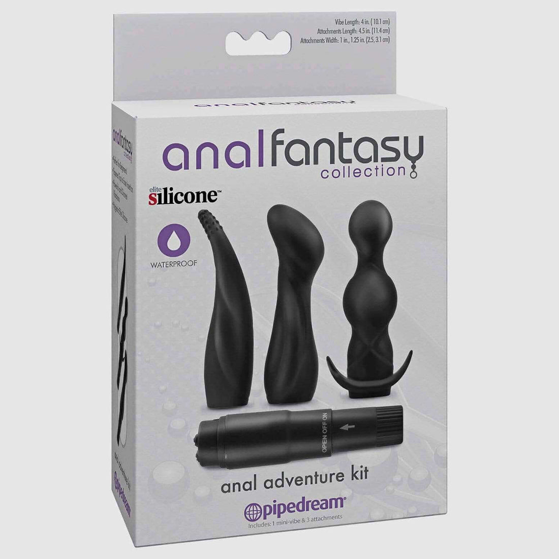 Anal Fantasy Collection Anal Adventure Kit - Black