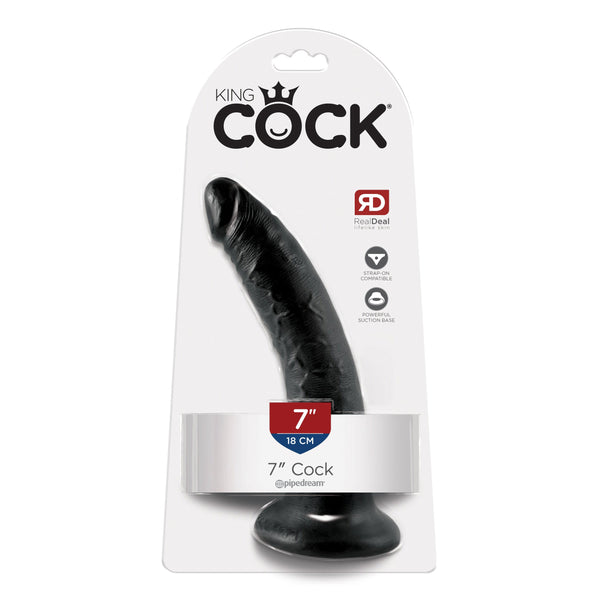 King Cock 7" Cock - Black