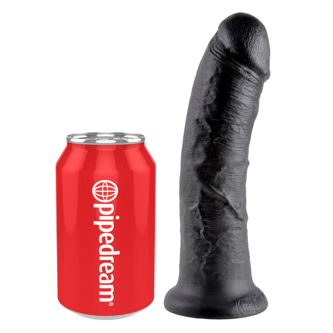 King Cock 8" Cock - Black