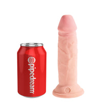 King Cock Plus 6" Triple Density Cock - Light